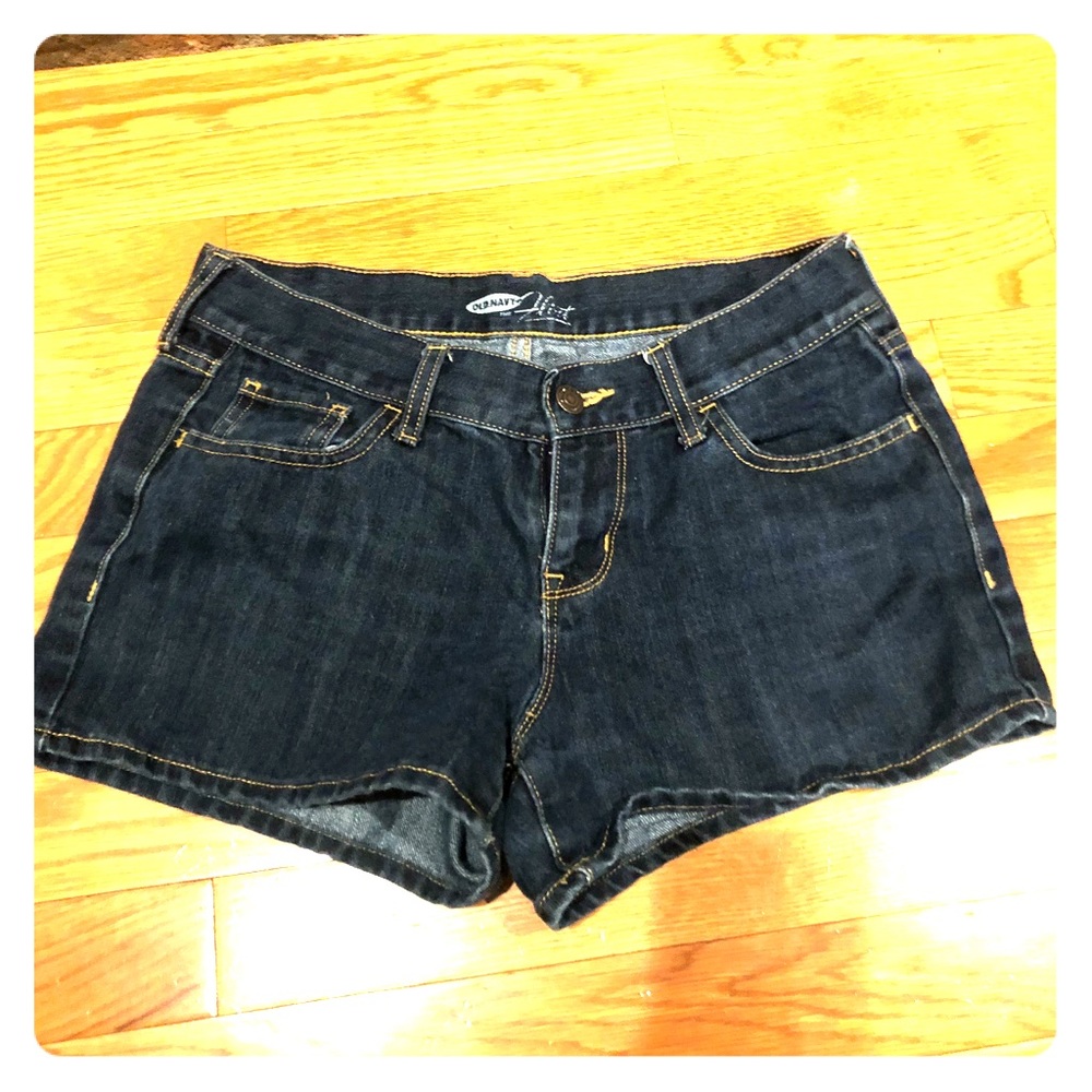 Dark wash Old Navy Shorts